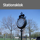 Knop stationsklok